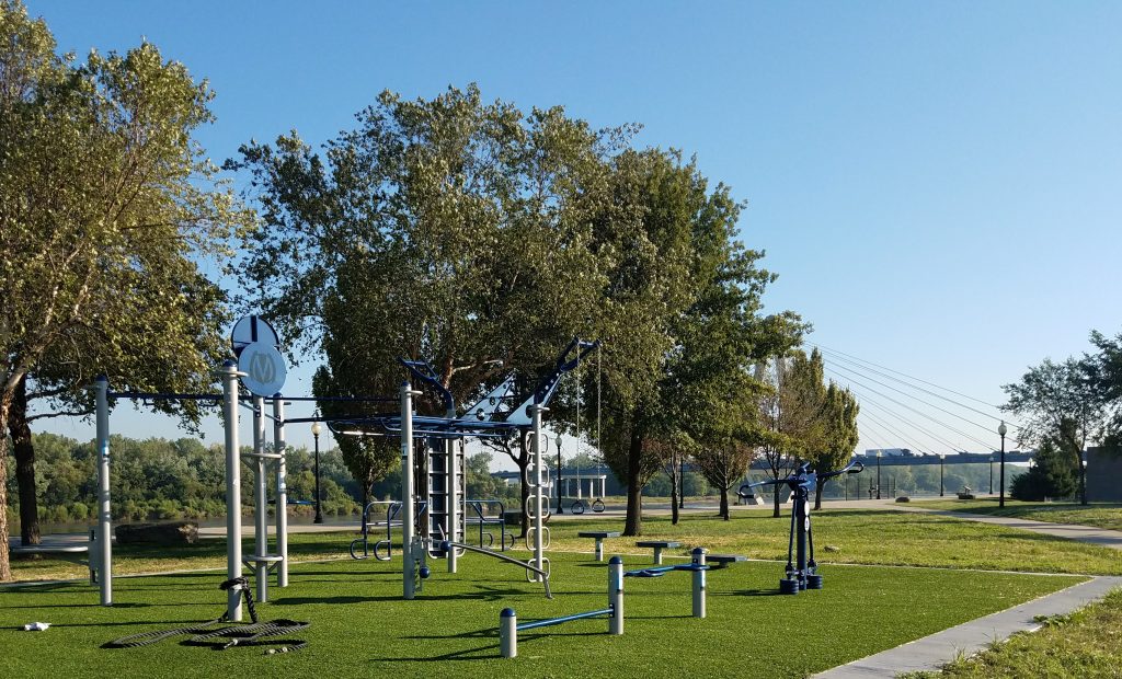 fitness courts Berkley Riverfront fitness courts Berkley Riverfront