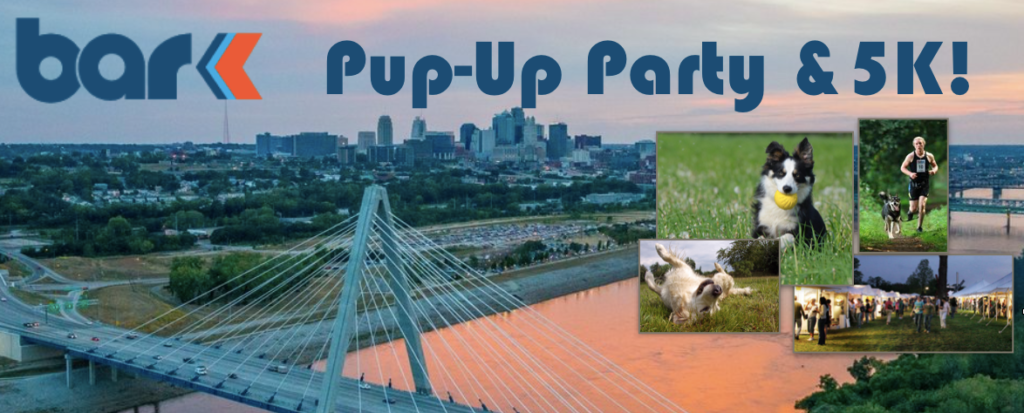 Pup-Up Party and 5K graphic