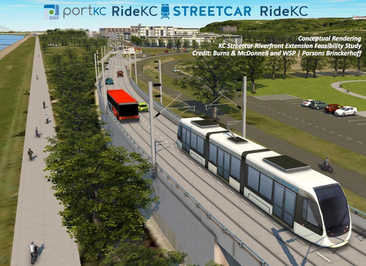 berkley riverfrotn streetcar rendering